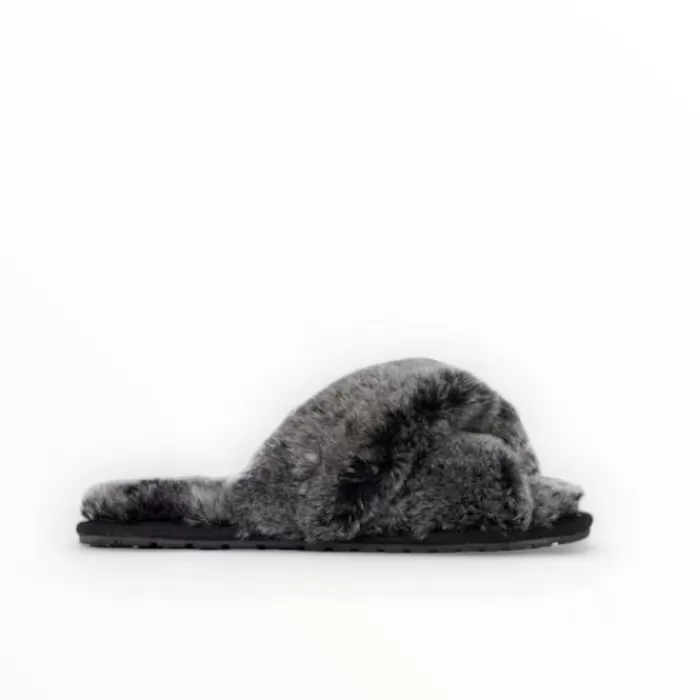 EMU Slippers- Mayberry Frost Black