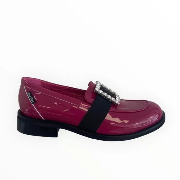 Marco Moreo Flats- Patent Loafer Pink